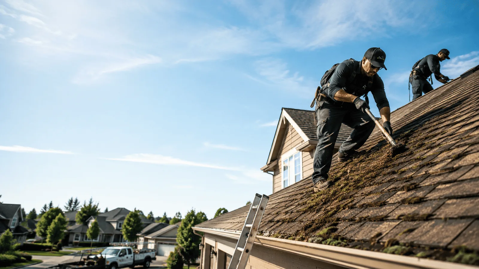 Roof Moss Removal in Bellingham, WA near me